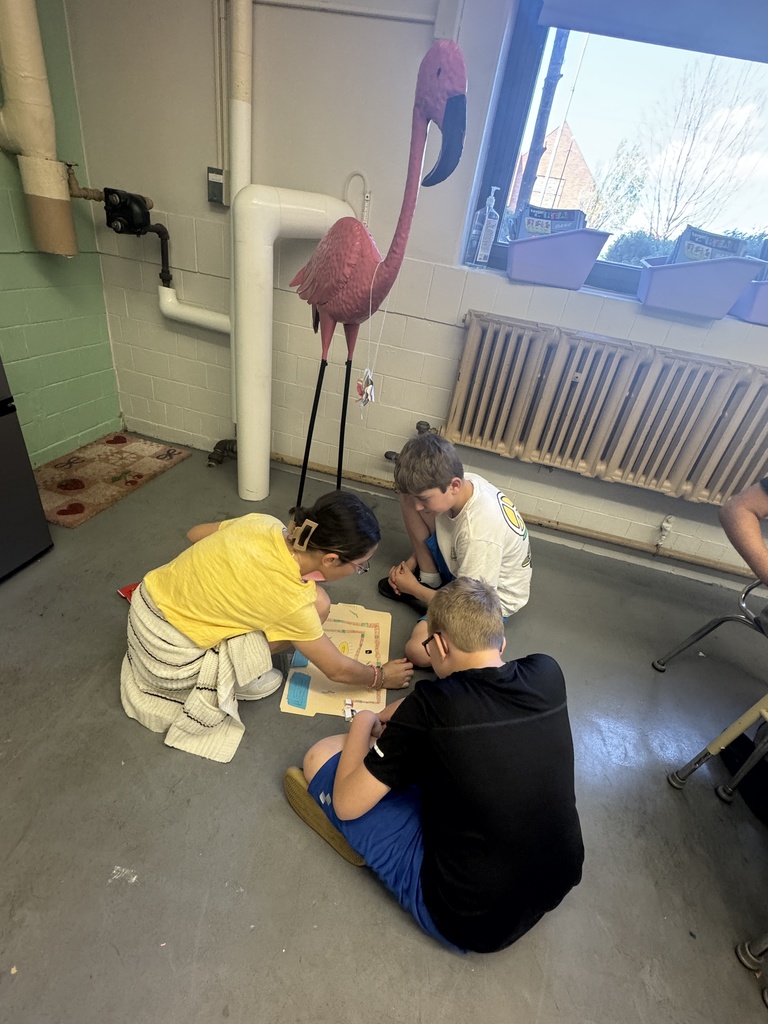 Fifth graders in Mrs. Valentine's science classes enjoyed a test-prep activity where they created unique board games based on topics learned this school year.  They then participated in a "Game Day" where they were able to play each other's games to review for the upcoming science test.