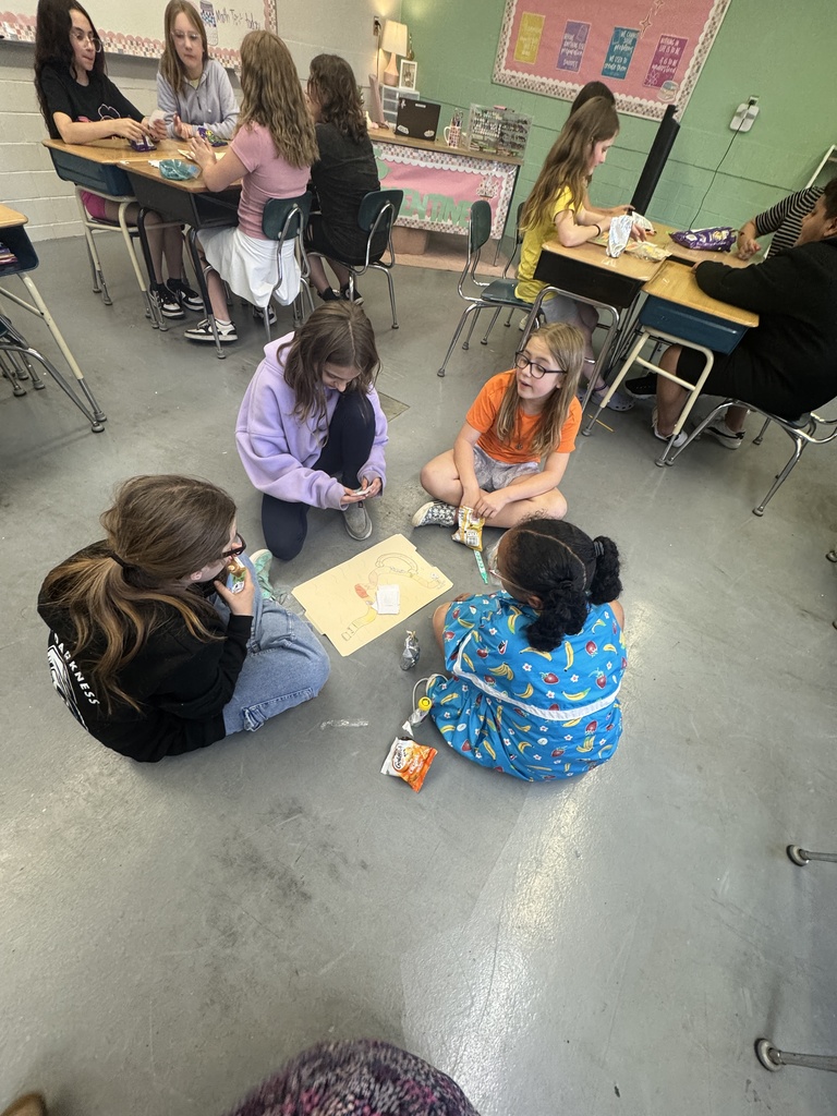 Fifth graders in Mrs. Valentine's science classes enjoyed a test-prep activity where they created unique board games based on topics learned this school year.  They then participated in a "Game Day" where they were able to play each other's games to review for the upcoming science test.