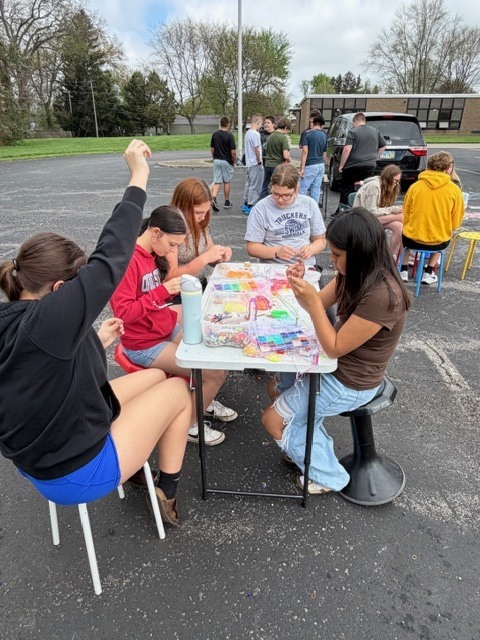 7th grade students were rewarded with a "free day"  last Friday after completing the ELA portion of the Ohio State Tests.  