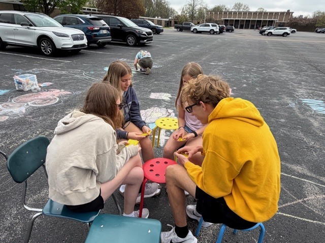 7th grade students were rewarded with a "free day"  last Friday after completing the ELA portion of the Ohio State Tests.  