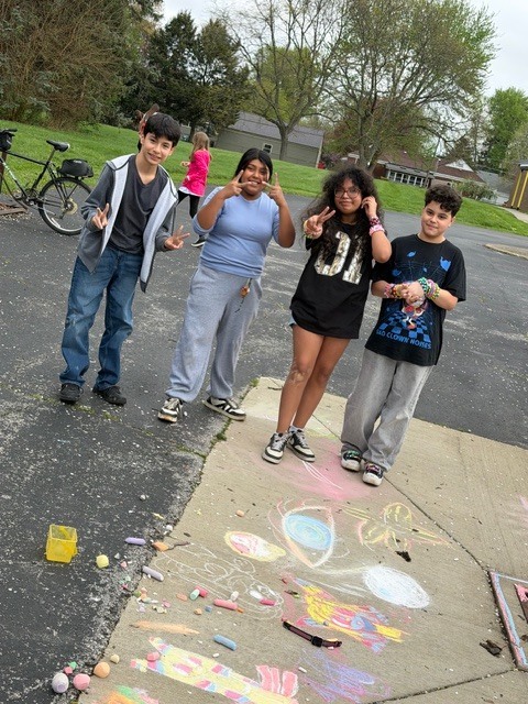 7th grade students were rewarded with a "free day"  last Friday after completing the ELA portion of the Ohio State Tests.  