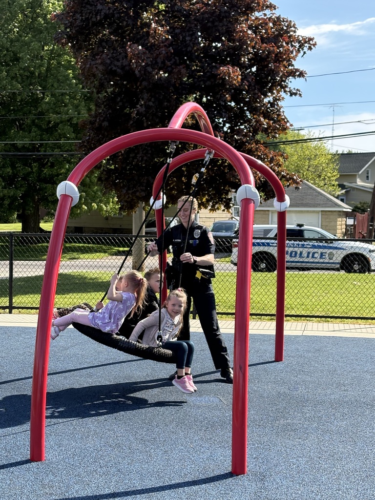 Preschool students and staff enjoyed their field day playing at McGuan Park! Officer Conney, along with the some of the Norwalk Police Department officers also attended field day, and spent time playing with students!