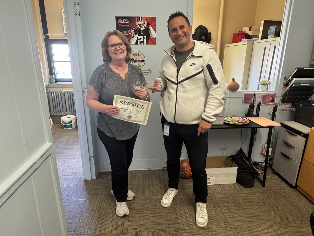 Ms. Dennison is also retiring!! Mr. Kreischer wanted to share in her excitement for her new chapter. 