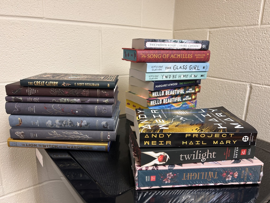 stacks of books