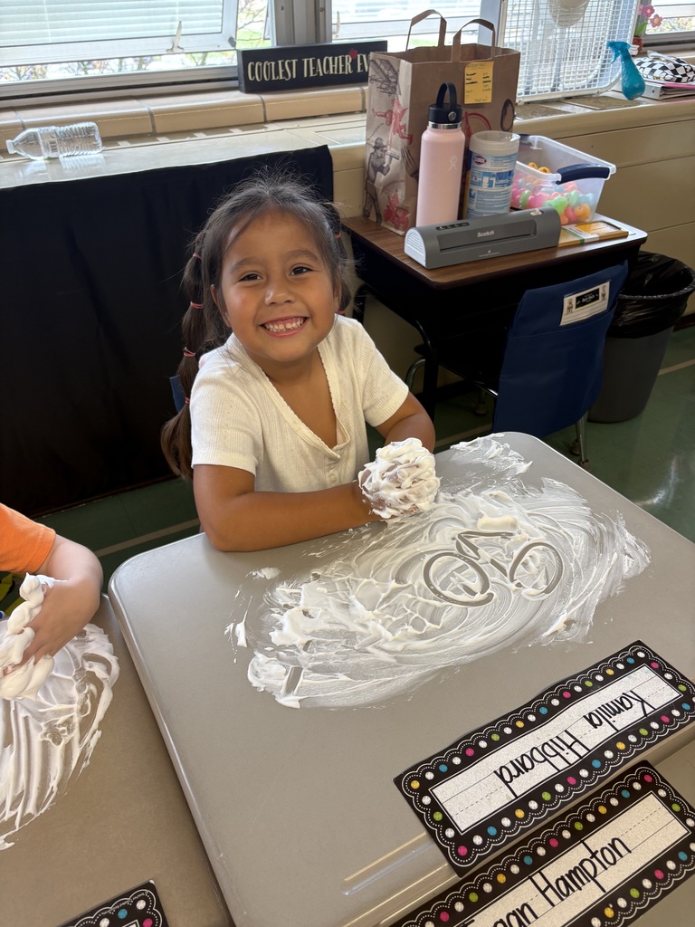 Students in 1st grade enjoyed practicing sight words with shaving cream, reviewing pencil grip with Mr. Moore and lots of popsicles the first few (hot!) weeks of school!