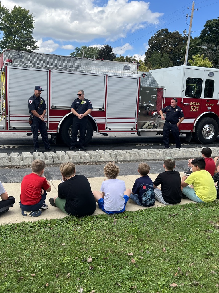 Today, students in Mrs. Caprara’s and Mrs. Muskovich’s classes had a special visit from members of our local fire department in recognition of Patriot Day. Our firefighters talked with students about the meaning of Patriot Day, what it means to be patriotic, and the importance of serving and caring for our community. Students also had the opportunity to ask questions and learn more about the important work our firefighters do each day. Thank you to our firefighters for taking the time to visit Pleasant and for helping our students understand that patriotism can be shown through service, kindness, courage, and taking care of one another. ❤️🤍💙