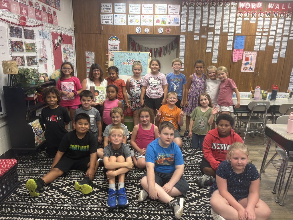 Reading Around Pleasant! ❤️  One of my favorite goals this year is to spend time reading with every homeroom at Pleasant! On Friday, I had the chance to kick off my classroom read-alouds with my first group of students.  There is something pretty special about sitting together, sharing a good book, talking about the story, and simply enjoying reading. My hope is that our students see reading as more than something we do at school, it can take us places, make us laugh, help us think, and bring us together.  One classroom down…and many more stories to go!