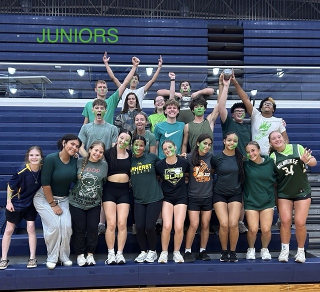 HS Spirit relays were held Monday night. Seniors took 1st place after 6 fun events! Freshmen won the tug of war.