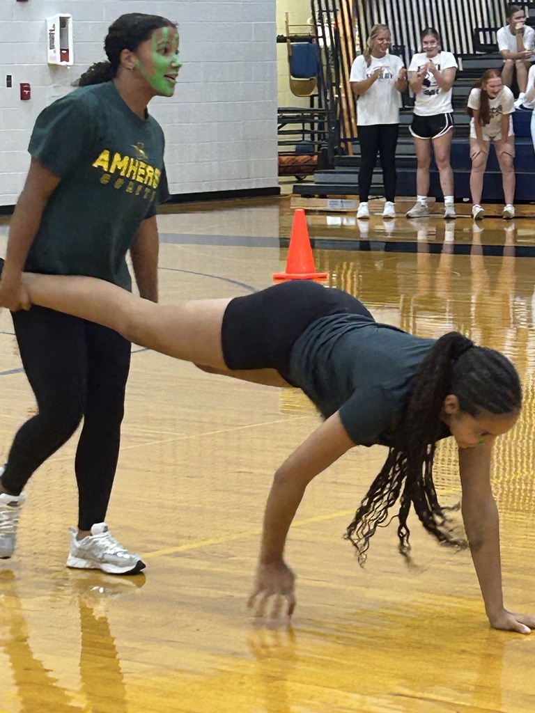 HS Spirit relays were held Monday night.  Seniors took 1st place after 6 fun events!  Freshmen won the tug of war.