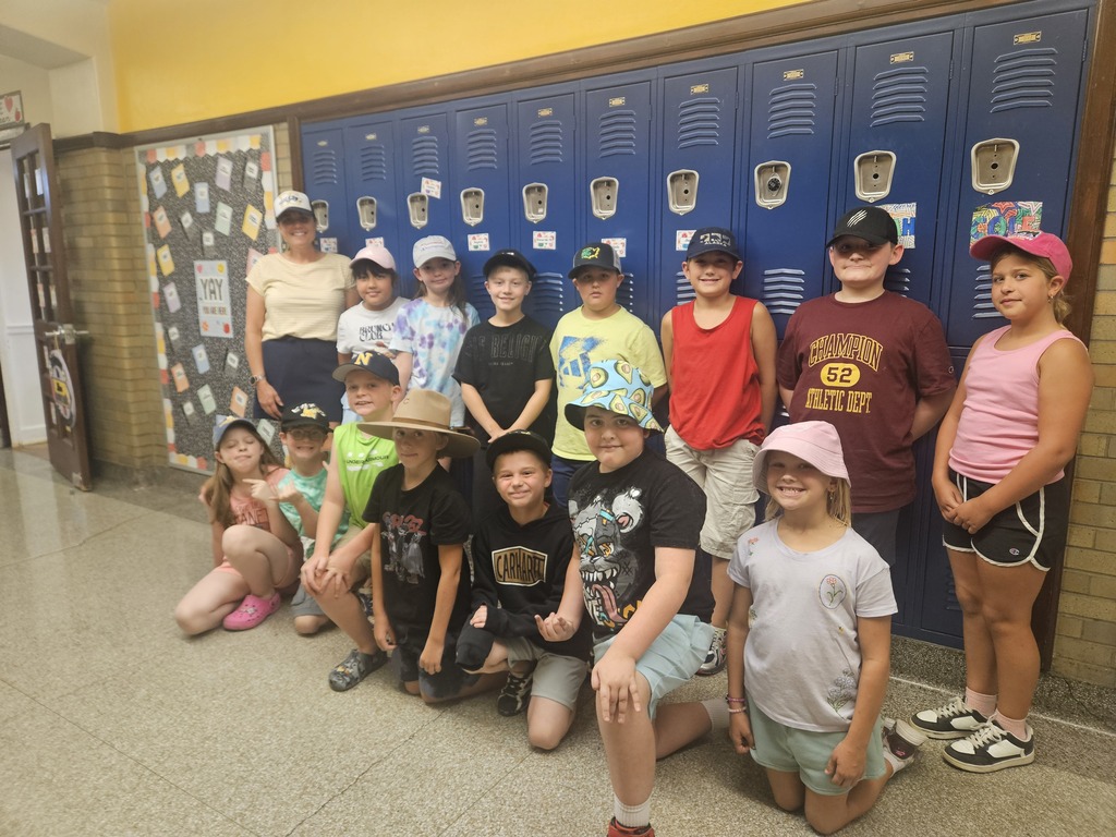 kids in hats