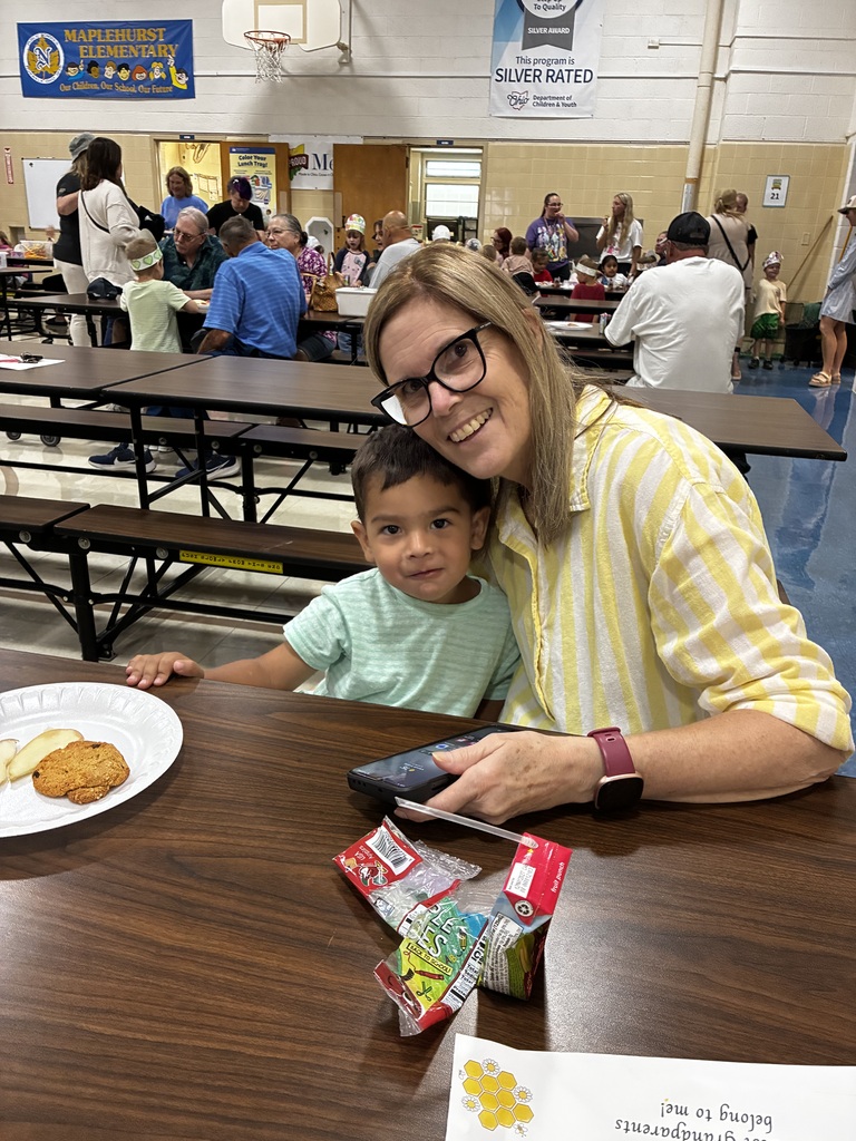 Preschool students celebrated grandparents day on Tuesday September 15 at Maplehurst Elementary. Grandparents joined their grandchildren in the gymnasium for a story, song, snack and then spent time out on the playground. Thank you to all the grandparents who came!