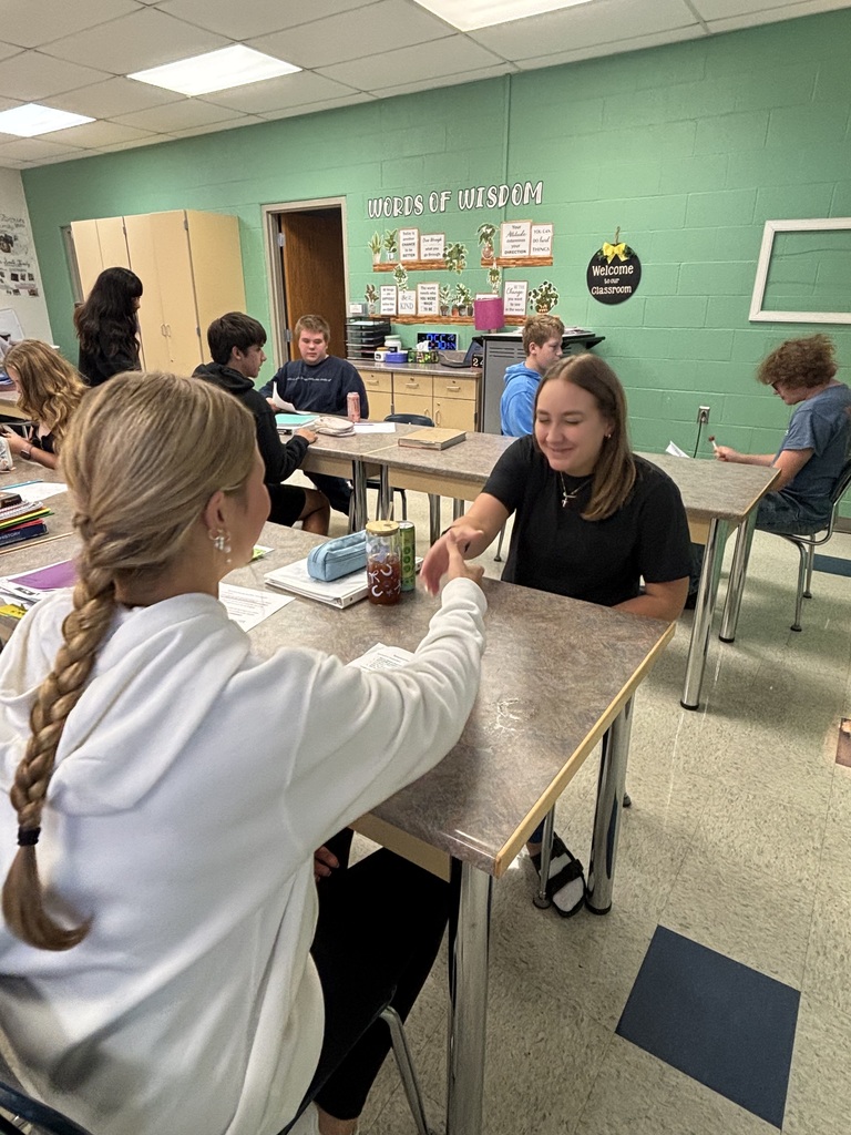 Students in Independent Living classes have been practicing job interview skills. They have been interviewing each other and practicing the strategies learned in class to answer questions on the spot. They have also been working on posture, speaking clearly, making eye contact, etc.
