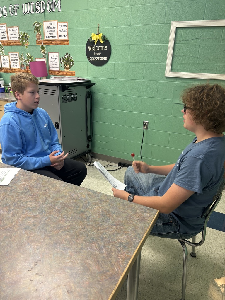 Students in Independent Living classes have been practicing job interview skills. They have been interviewing each other and practicing the strategies learned in class to answer questions on the spot. They have also been working on posture, speaking clearly, making eye contact, etc.