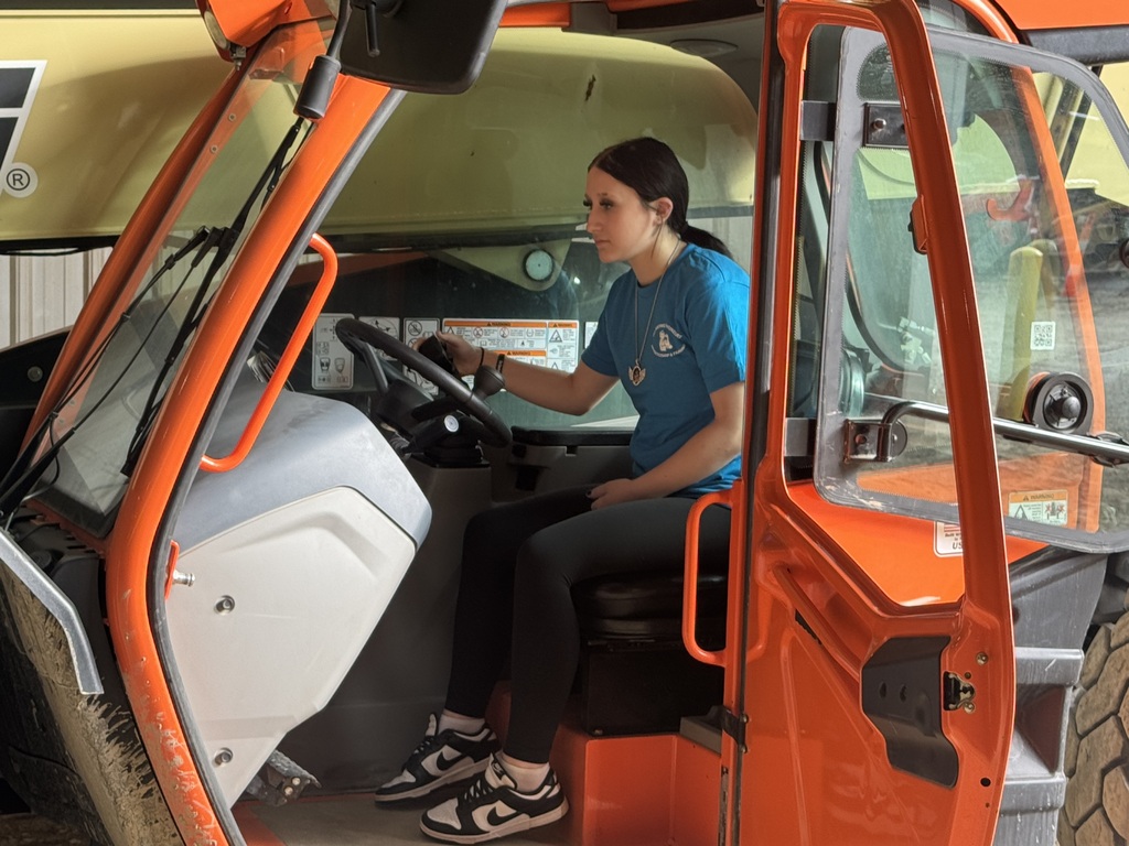 Female Industrial Education students went to Cygnet Wednesday and participated in the Local 18 Operators Union Shedig event.