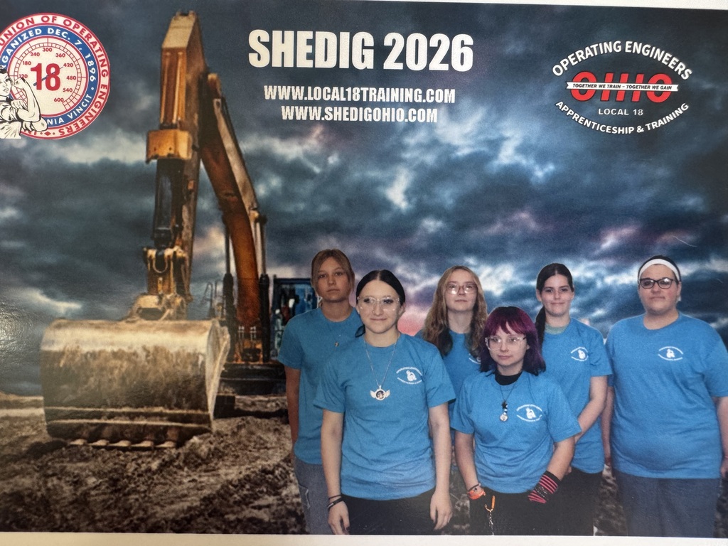Female Industrial Education students went to Cygnet Wednesday and participated in the Local 18 Operators Union Shedig event.