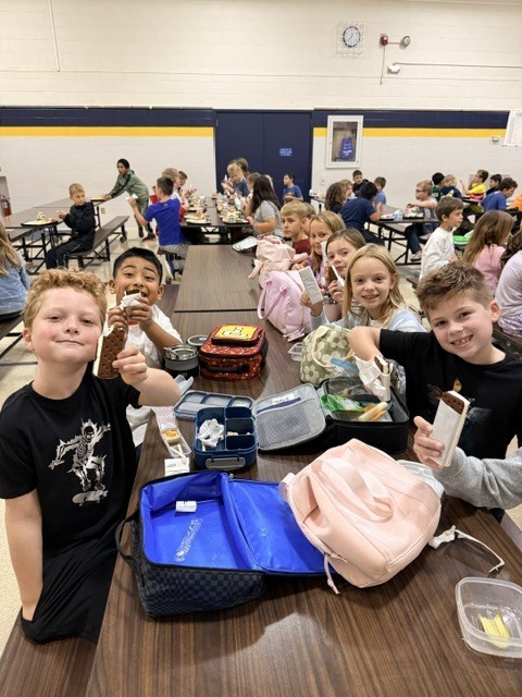 Mrs. Gilson's class won the Bronze level reward for our Team Tressel Fitness Challenge. They had the most completed Bronze goal sheets and earned ice cream and a prize. Silver level challenge is on for October!