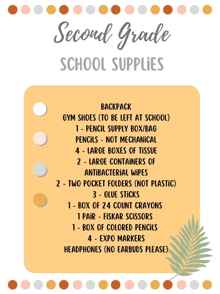 supply list