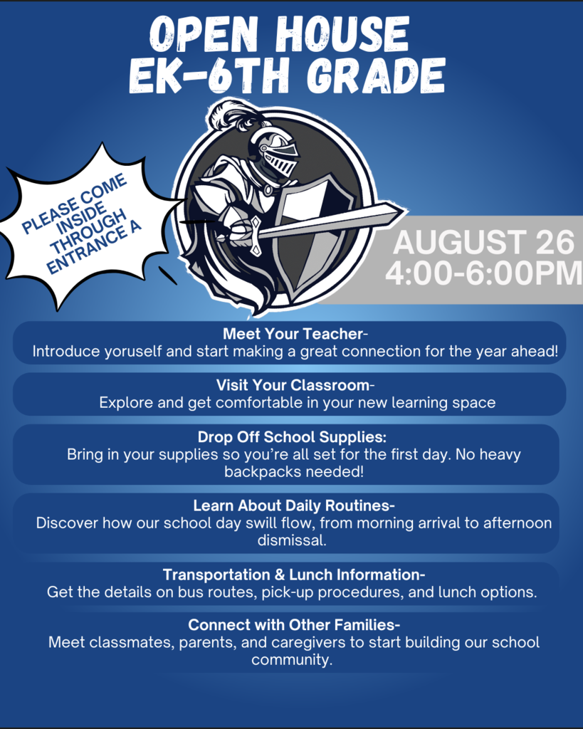 open house info
