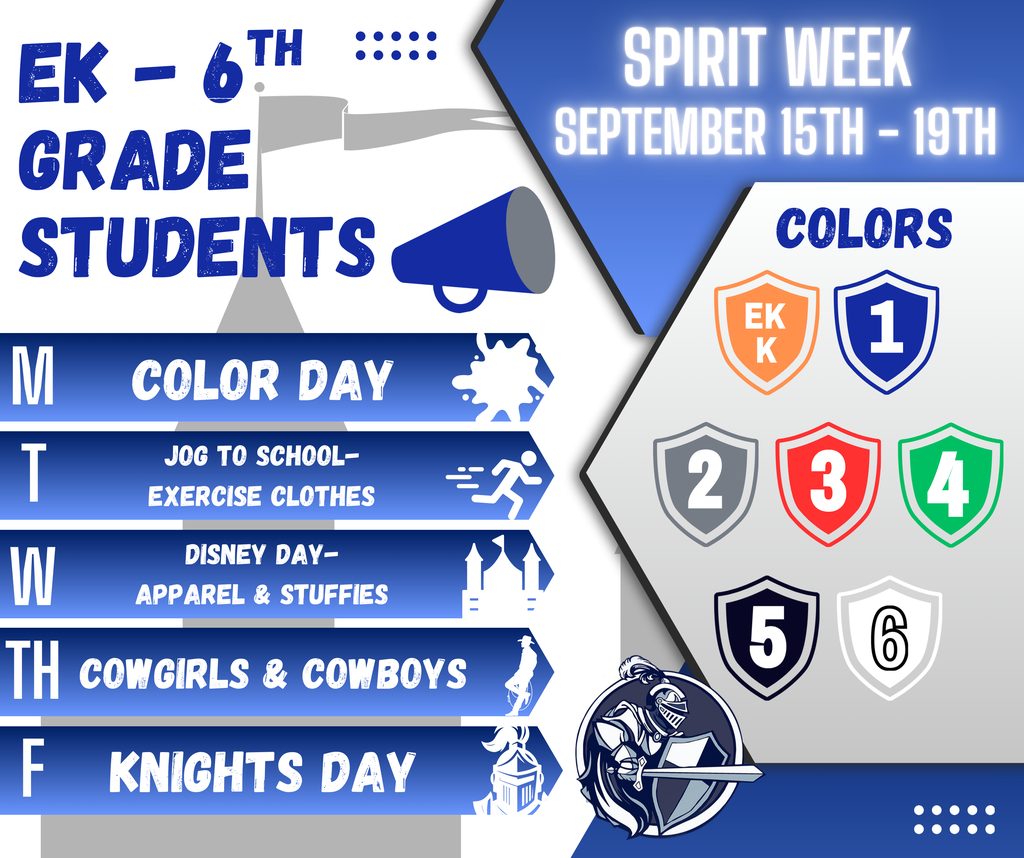 Elem Spirit day graphics