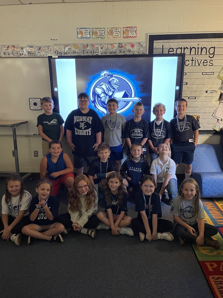 Elementary Kids Dressed up in knight gear!