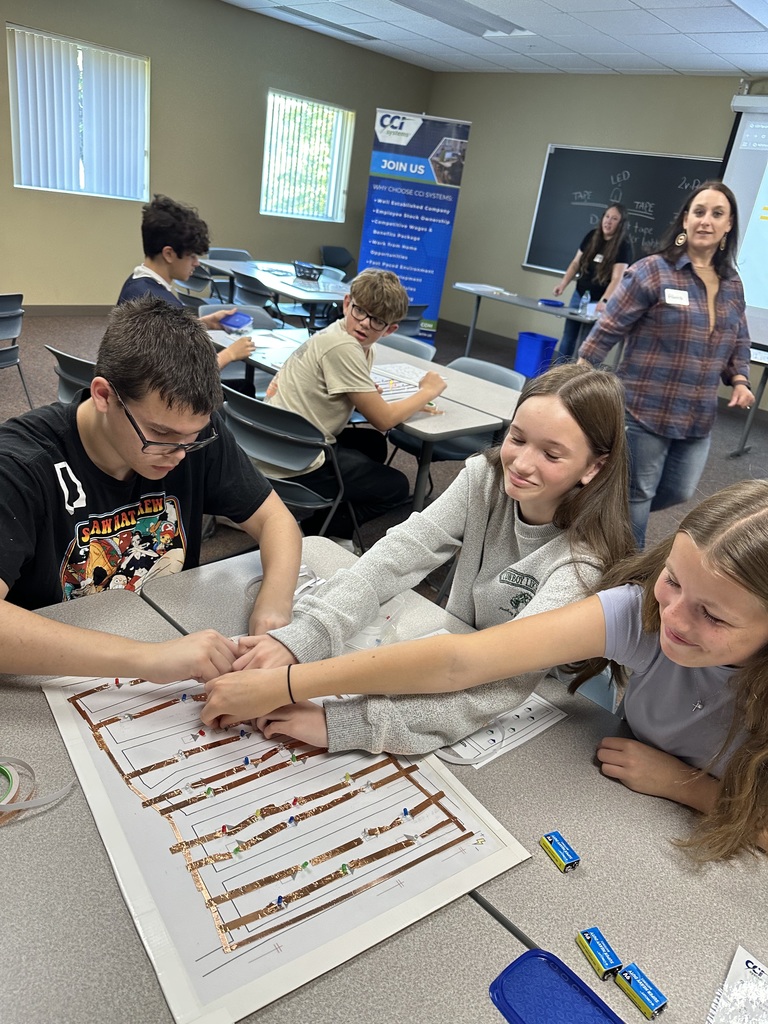Students at manufacturing day