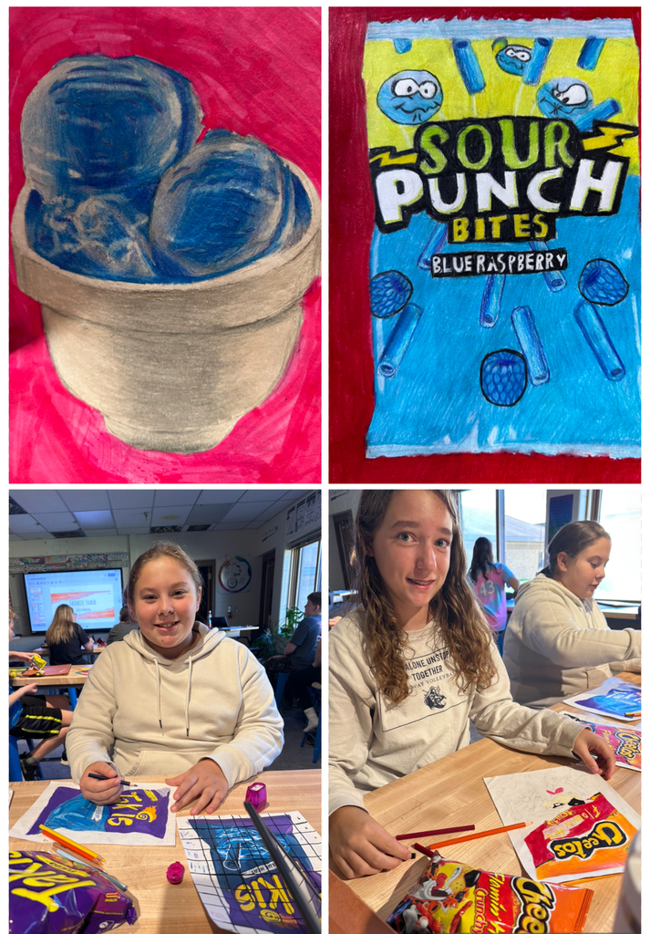 7th grader snack drawings