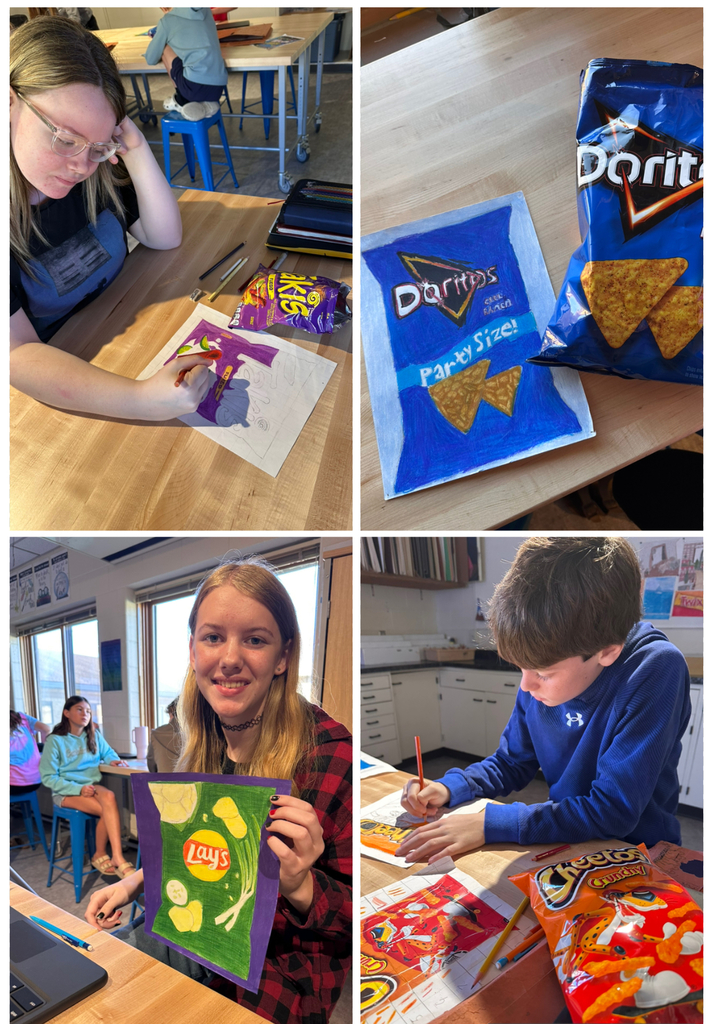 7th grader snack drawings