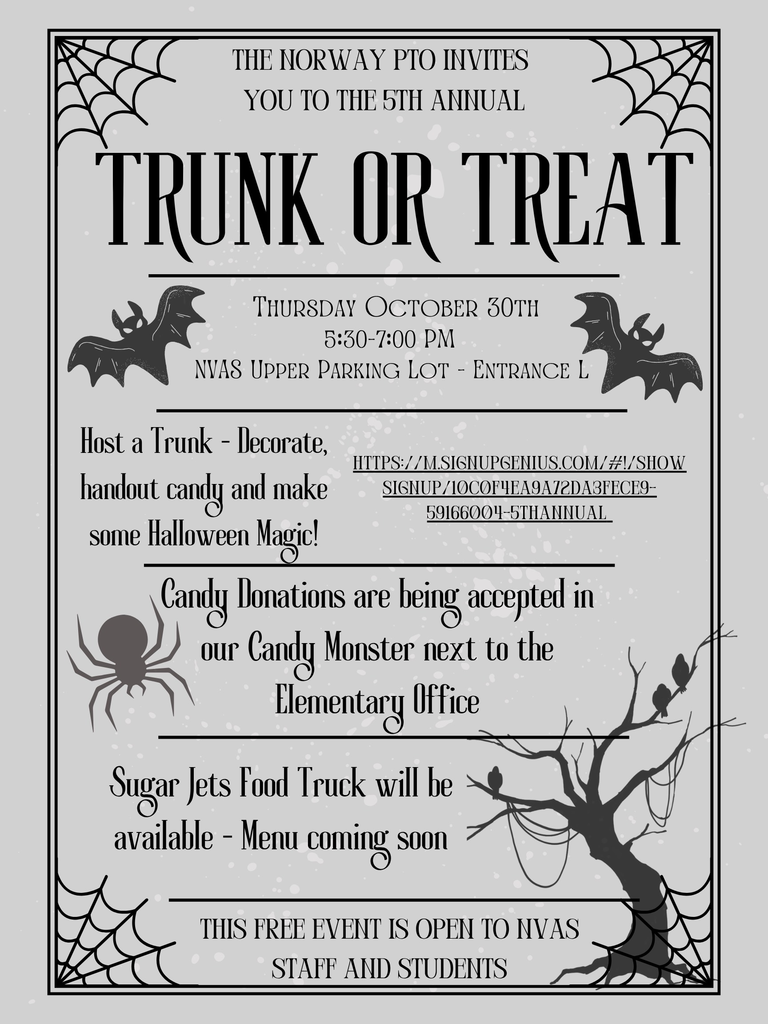 Trunk or treat info