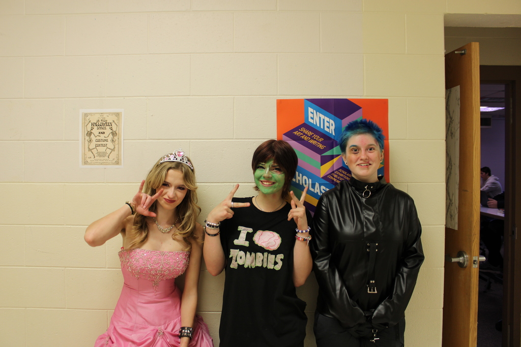 Kids Dressed up for Halloween