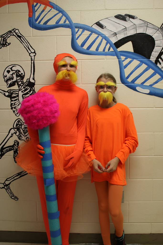 Kids Dressed up for Halloween