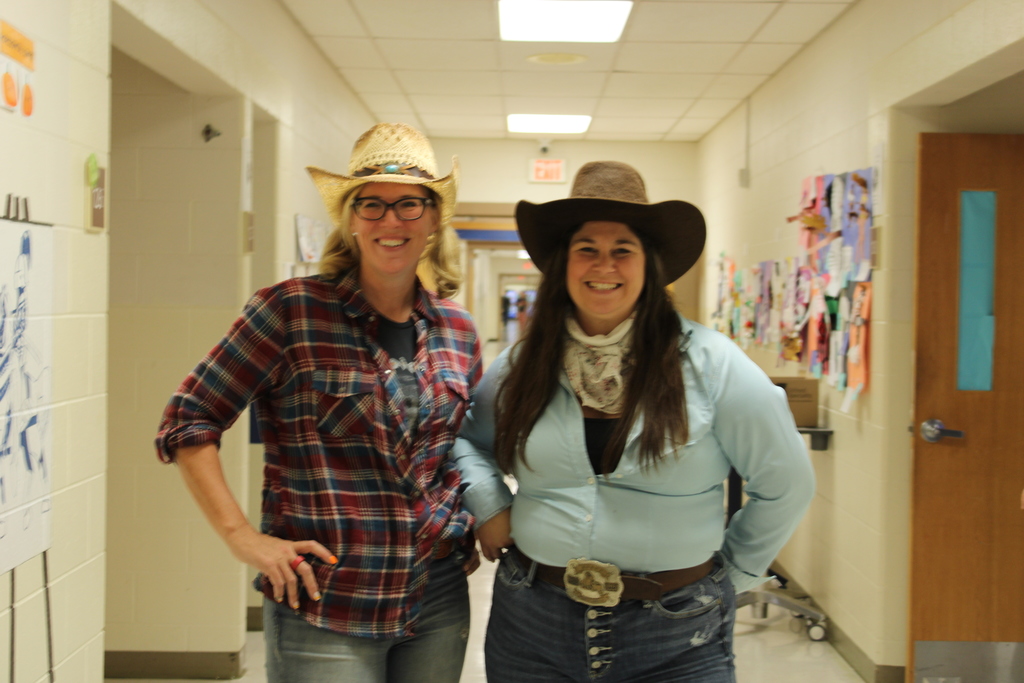 Staff Dressed up for halloween