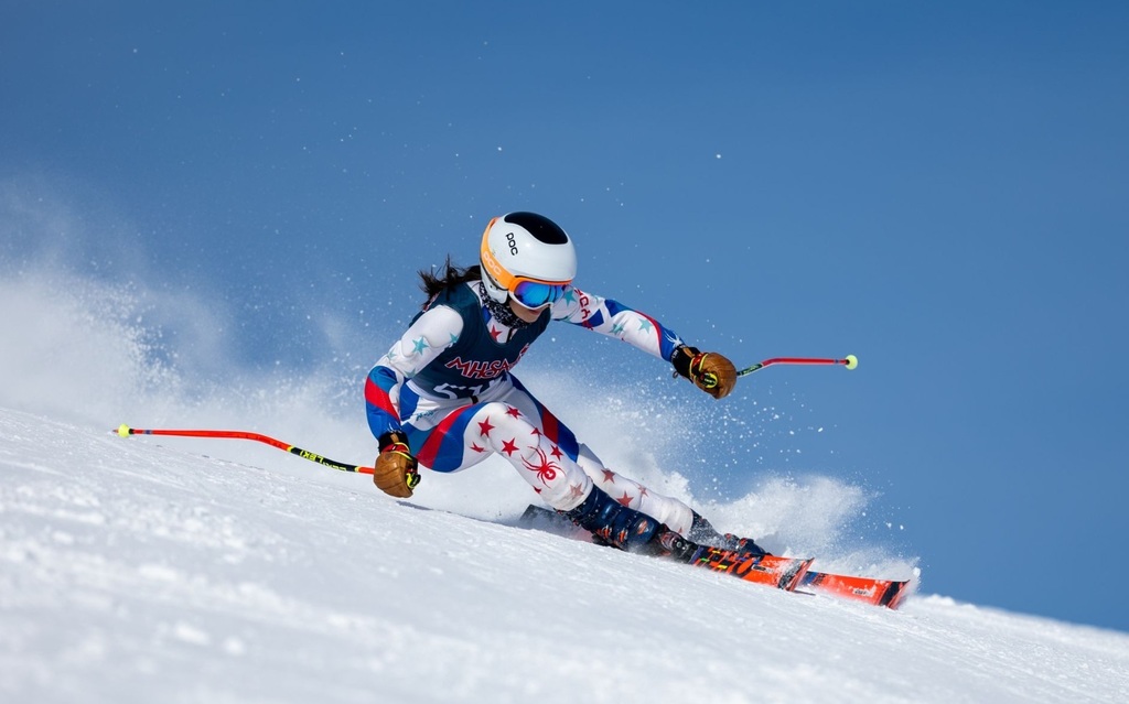 Norway Ski Team Downhill Skier