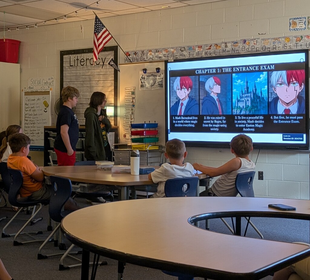 6th grade presentations