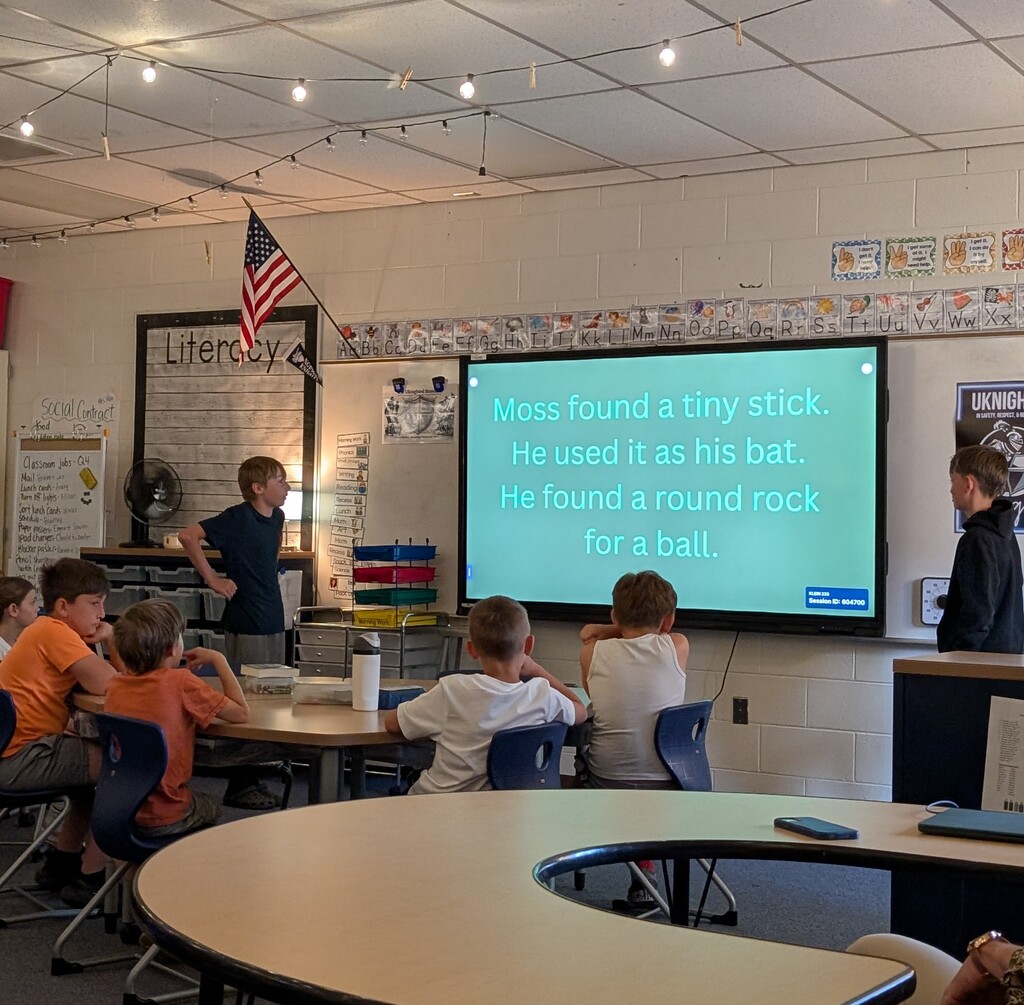6th grade presentations