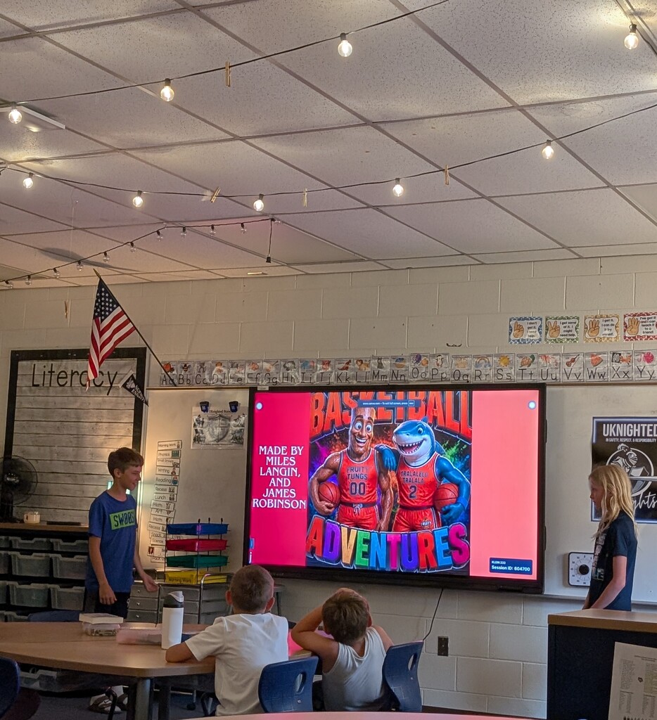 6th grade presentations