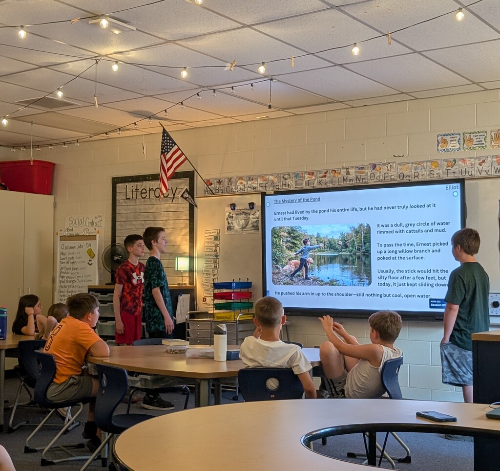 6th grade presentations