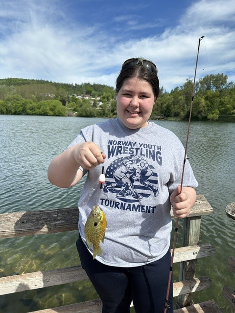 7th grade fishing day at Strawberry Lake