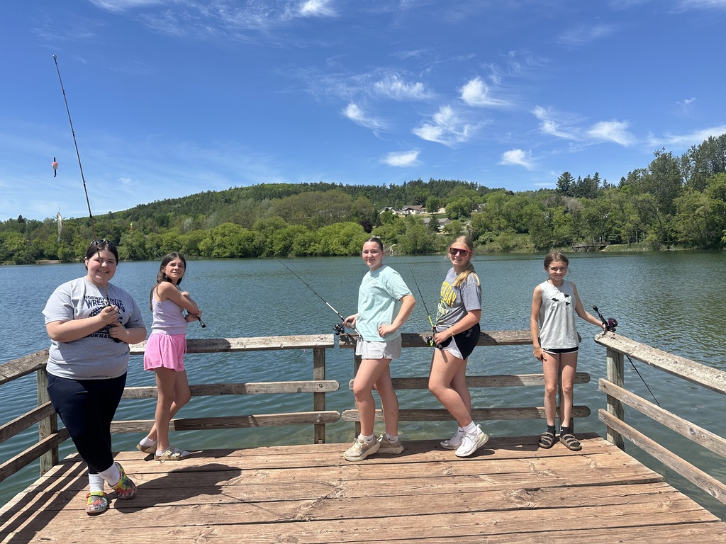 7th grade fishing day at Strawberry Lake
