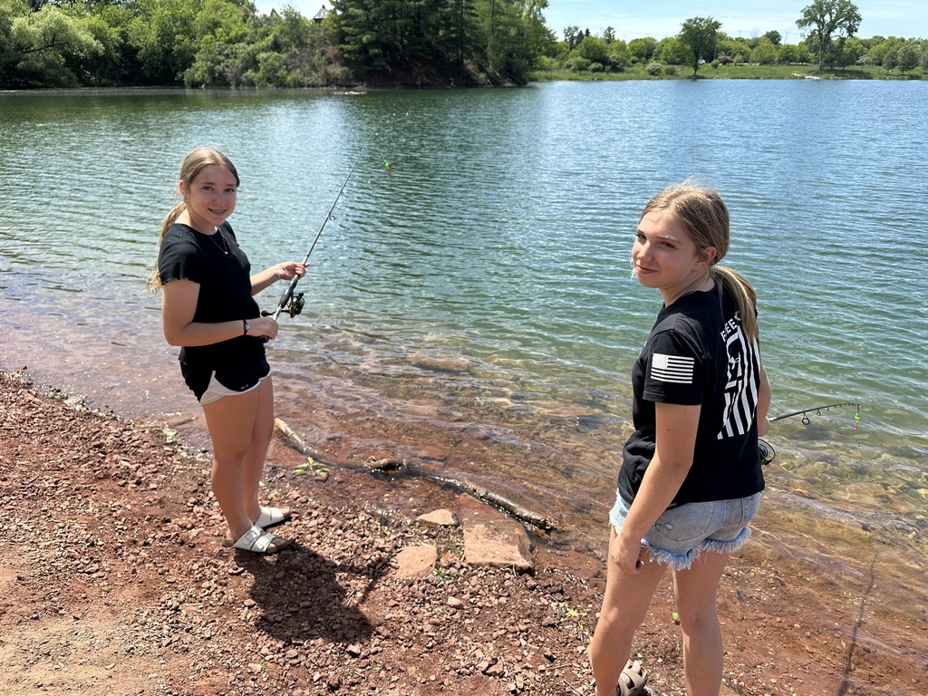 7th grade fishing day at Strawberry Lake