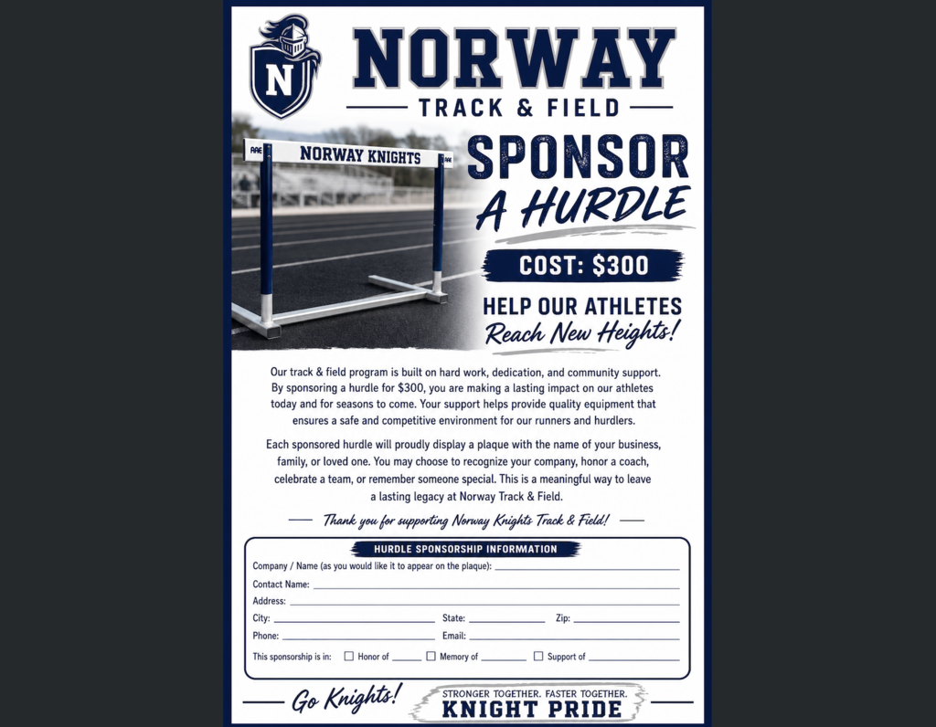 hurdle sponsor form
