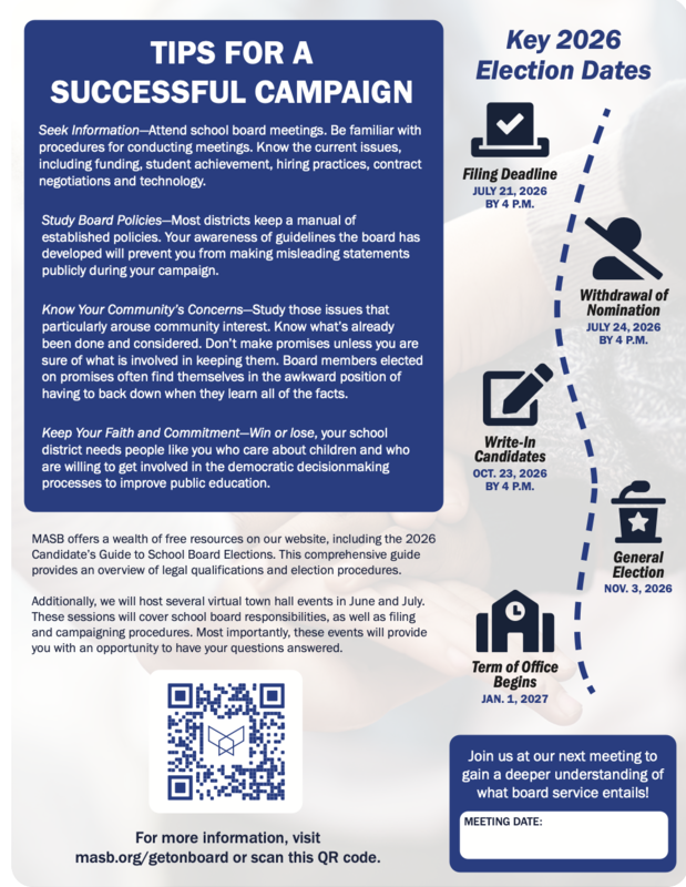 School Board Flyer