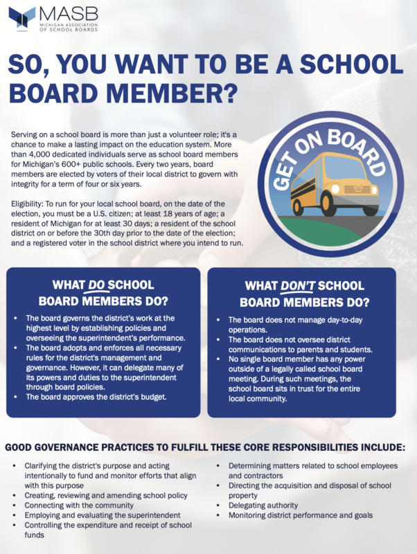 School Board Flyer