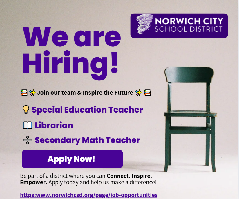We're Hiring Job Opportunities Image