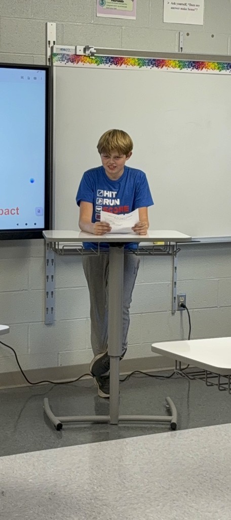 giving speeches