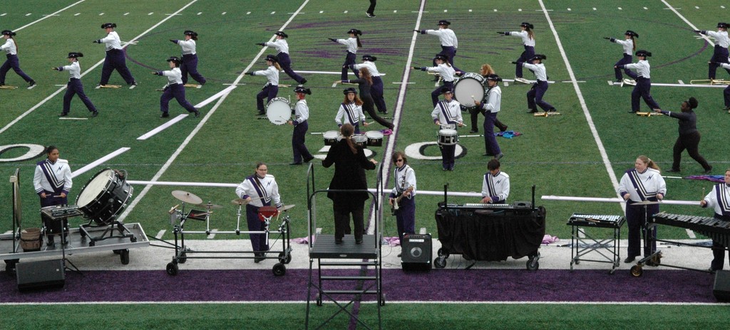 Norwich Marching Band performing "Outside the Bachs"
