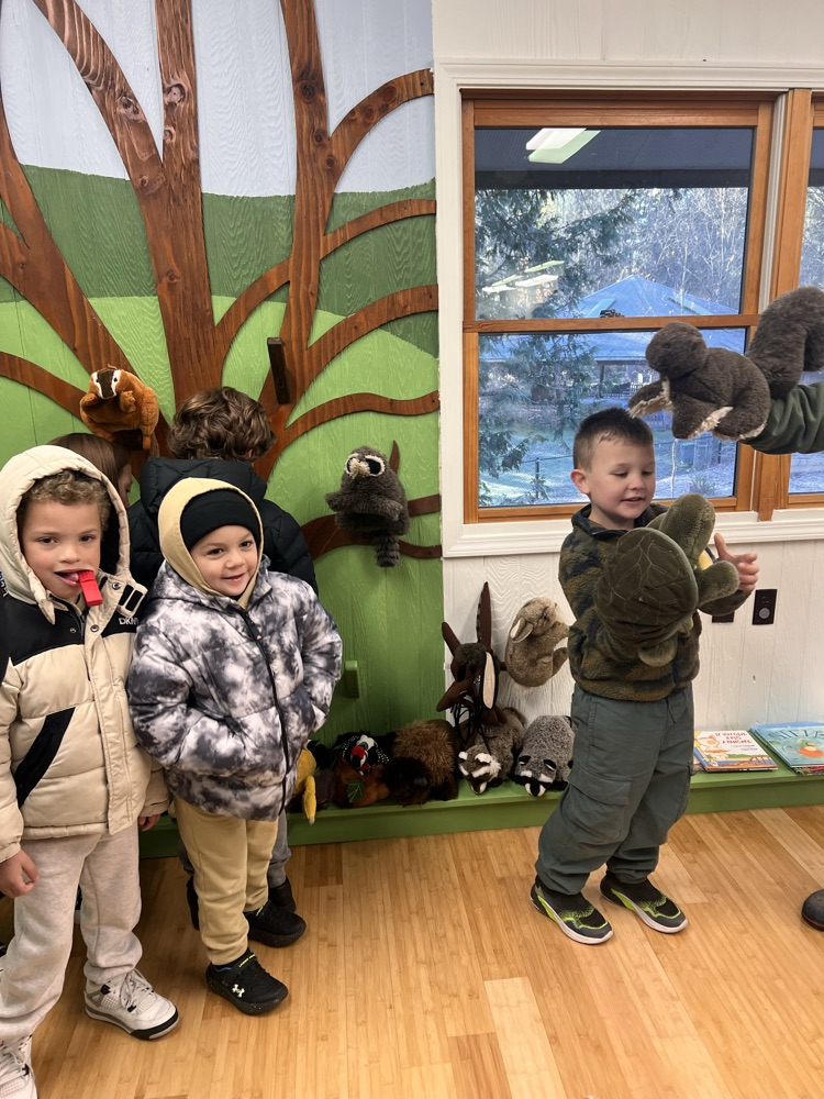 Learning about wildlife!