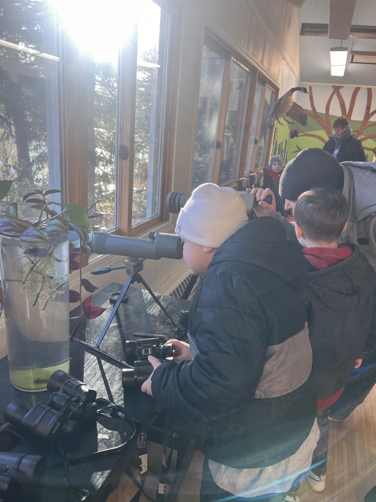 Learning about wildlife!