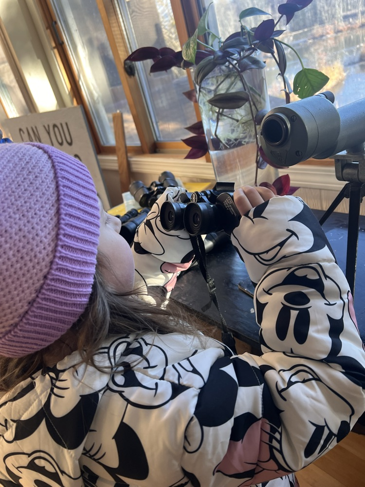 Learning about wildlife!