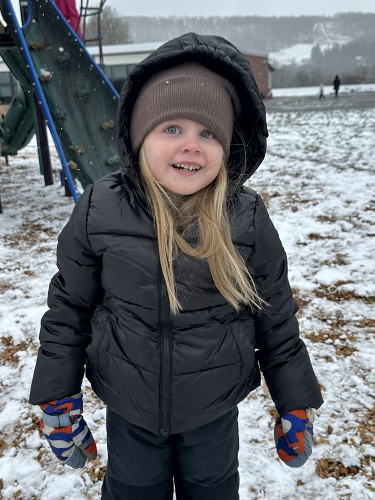 Ms. Chesebro’s class enjoyed playing in the snow!