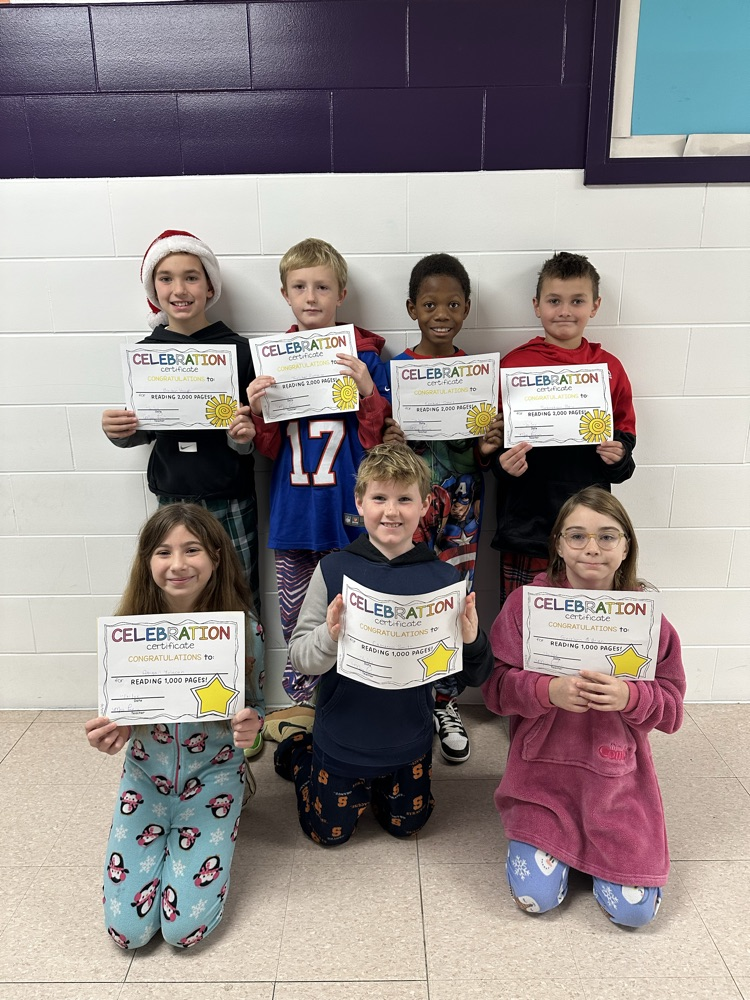 Reading awards for November
